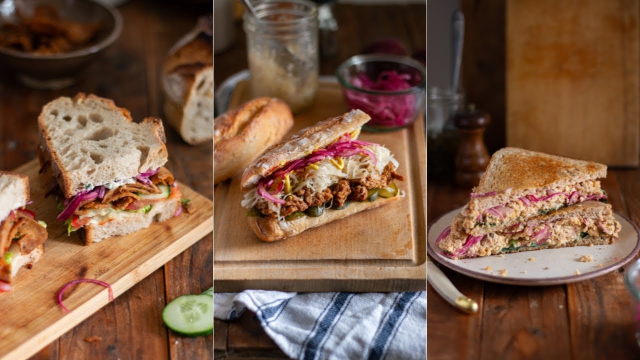 3 SANDWICHS PROTÉINÉS (et sans viande !) | L'Herboriste