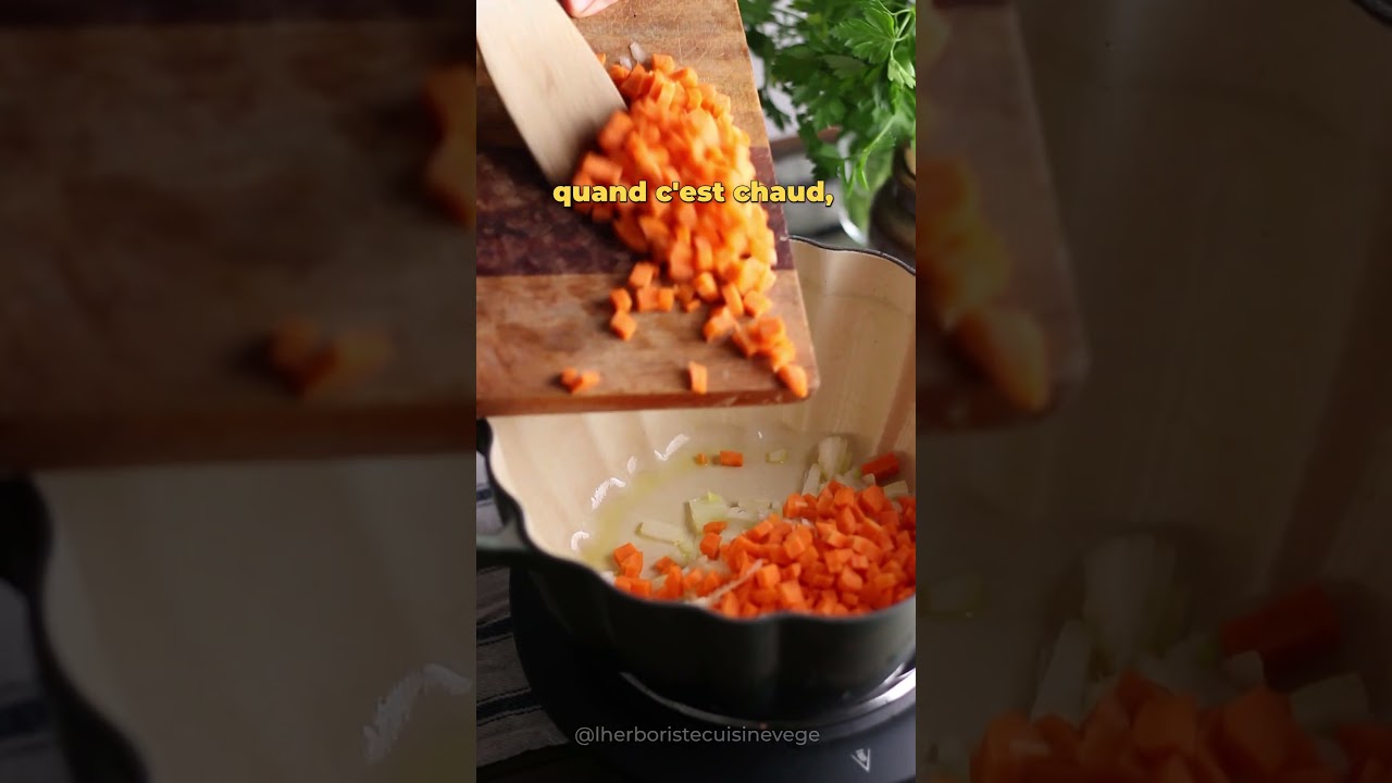 Soupe inspiration MAROCAINE #recettevege #recettefacile #food