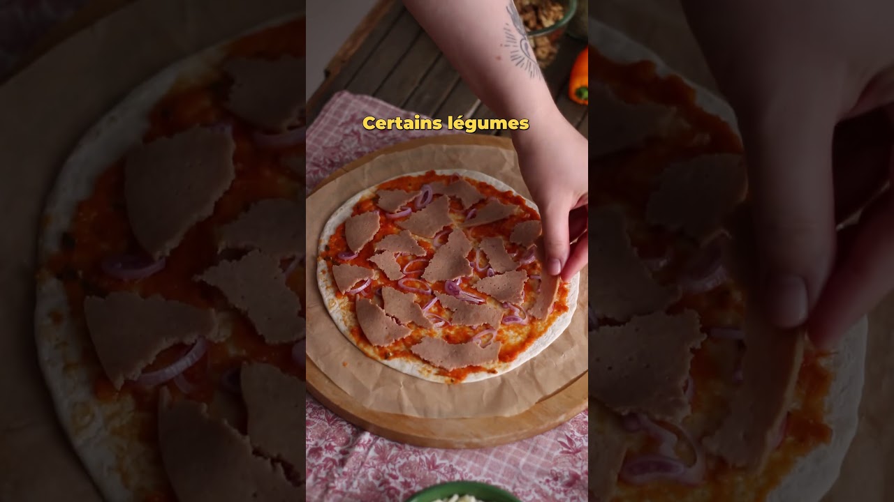 Pizza au AIR-FRYER #cuisinesimple #recettefacile