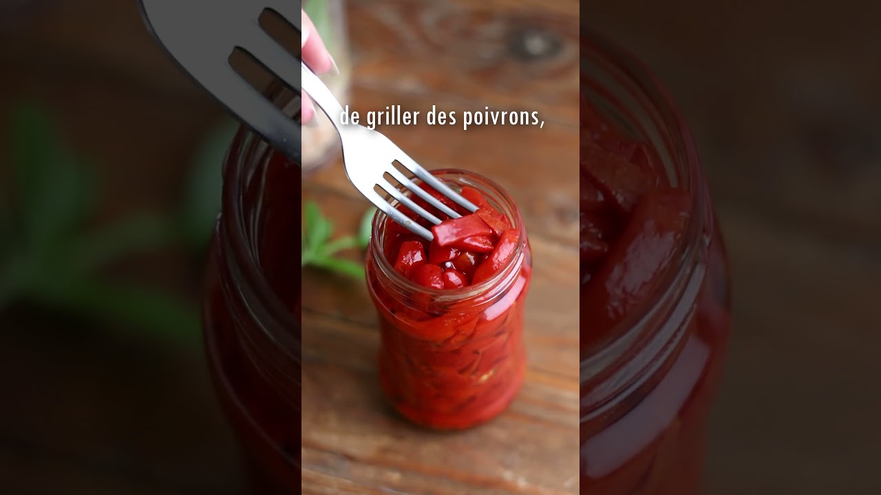SAUCE CRÉMEUSE AUX POIVRONS GRILLÉS  #recette #recettefacile # #cuisine #protéines