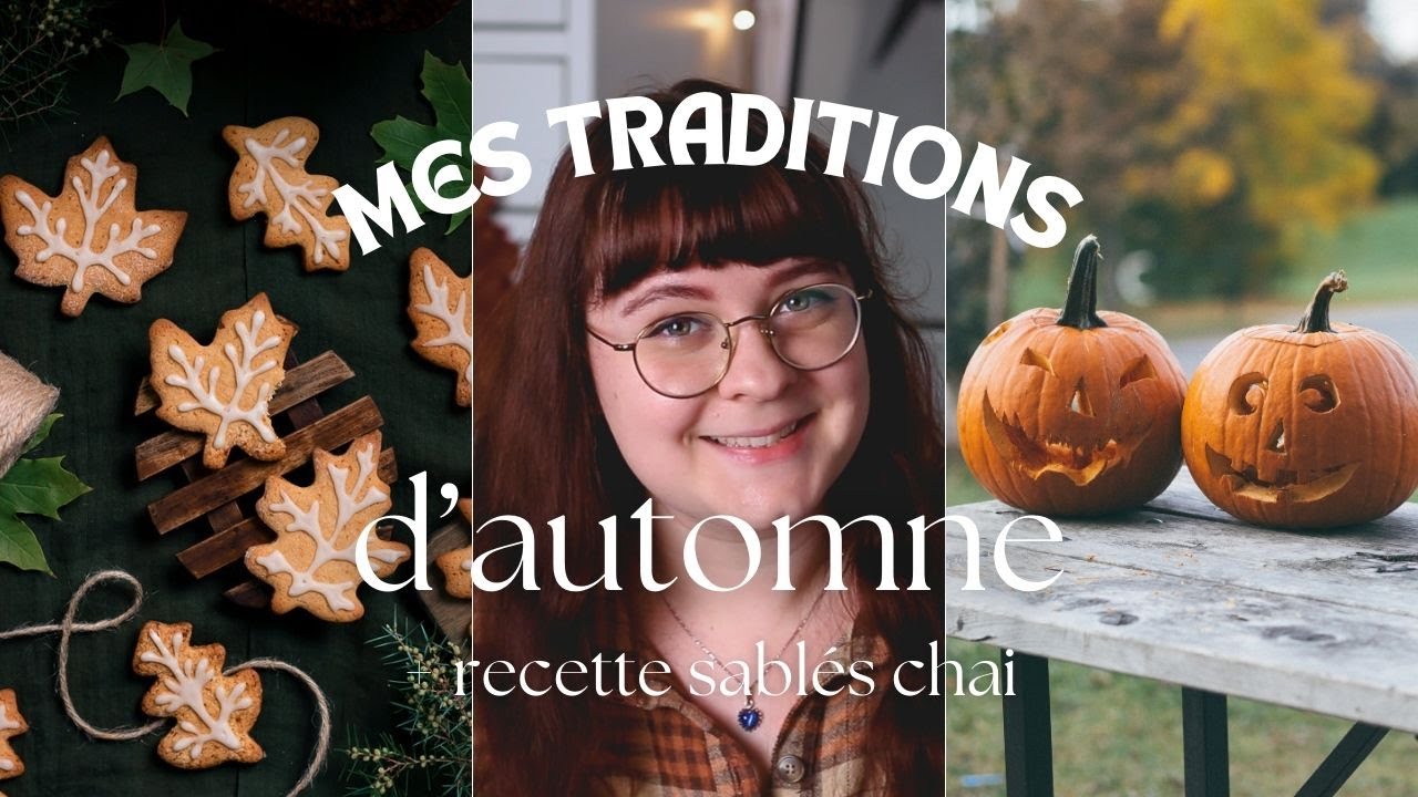Sablés aux épices chai (+ mes traditions pour un bel automne) | L'Herboriste