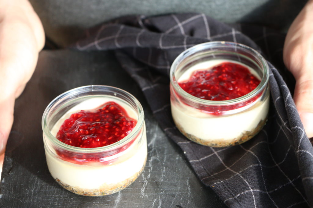 petit cheesecake vegan sans gluten