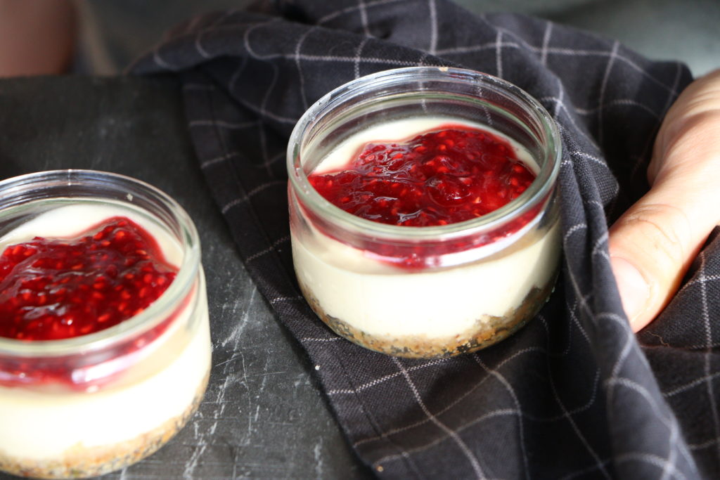 petit cheesecake vegan sans gluten