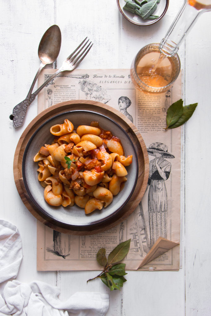 one pot pasta bolognaise