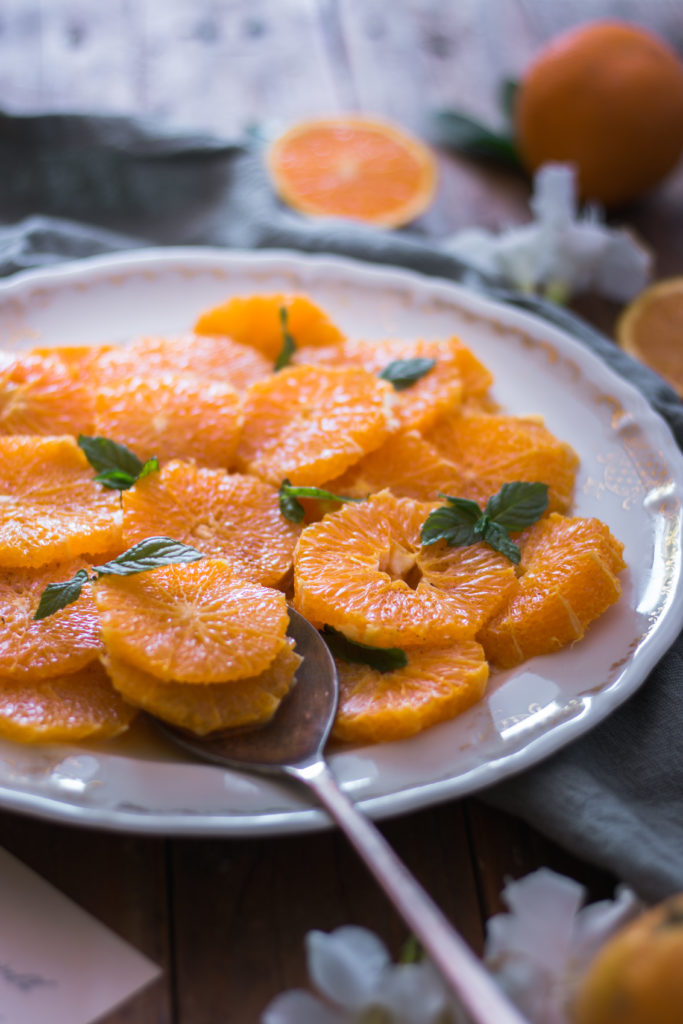 salade d'oranges à la fleur d'oranger
