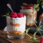 Verrine pêche melba