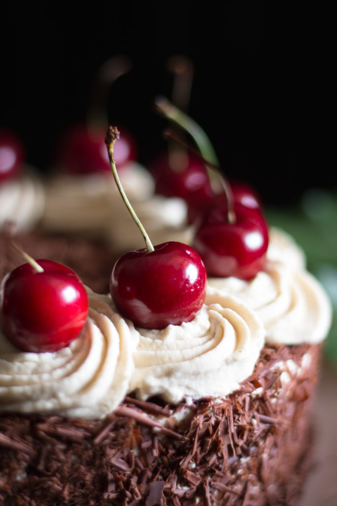 Forêt noire vegan
