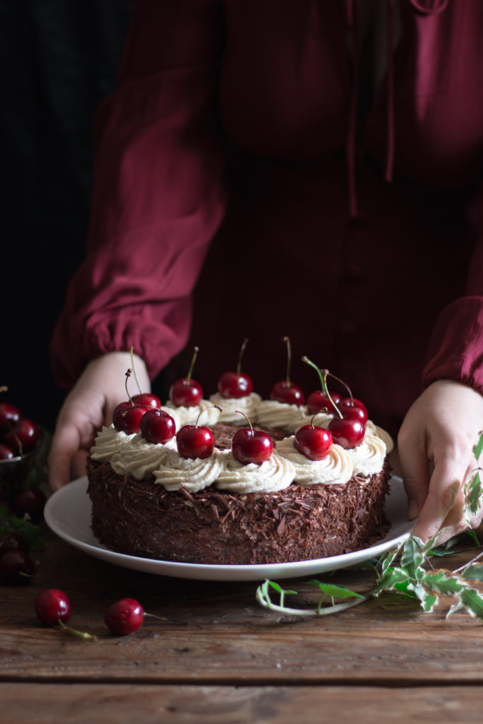 Forêt noire vegan