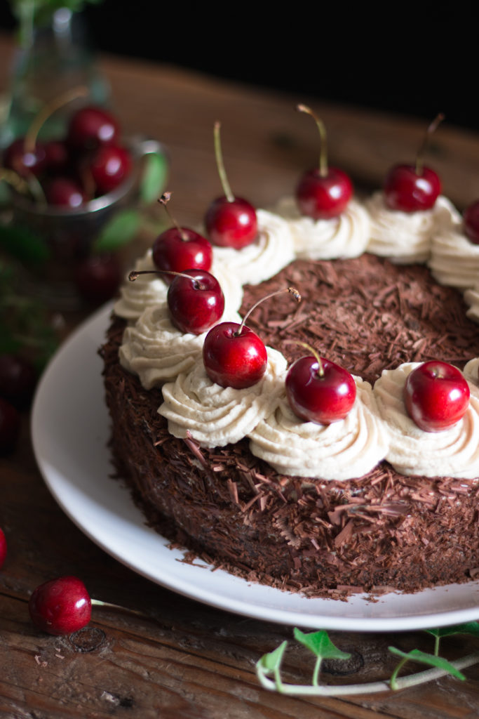 Forêt noire vegan
