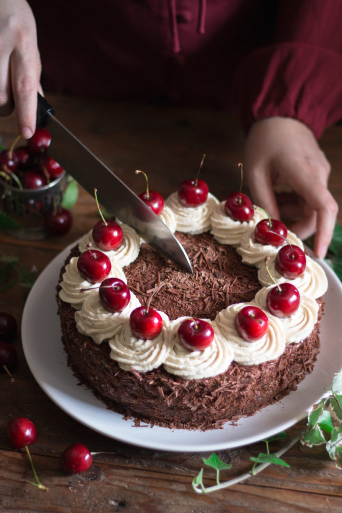 Forêt noire vegan