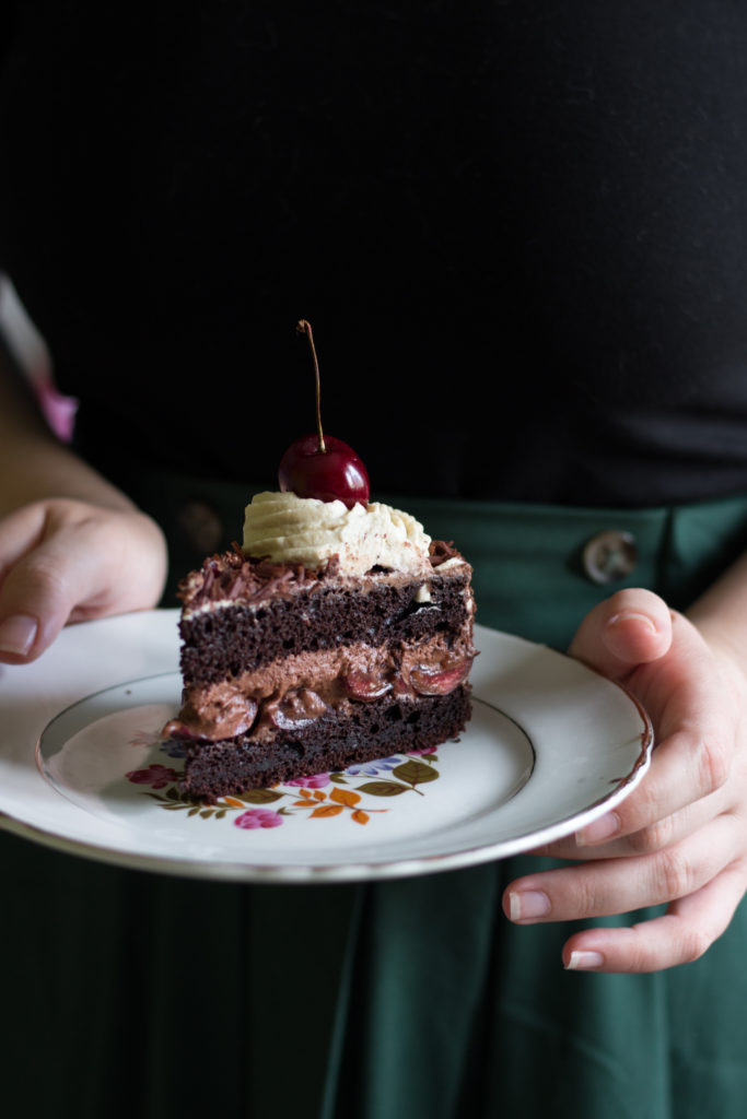 Forêt noire vegan