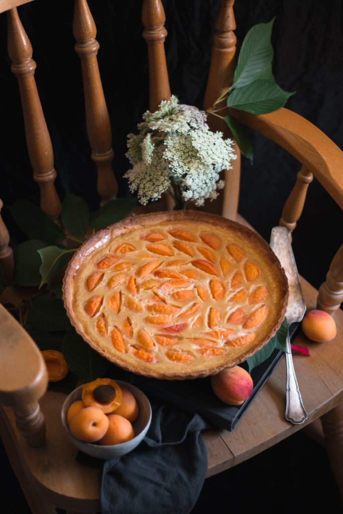 tarte clafoutis abricots