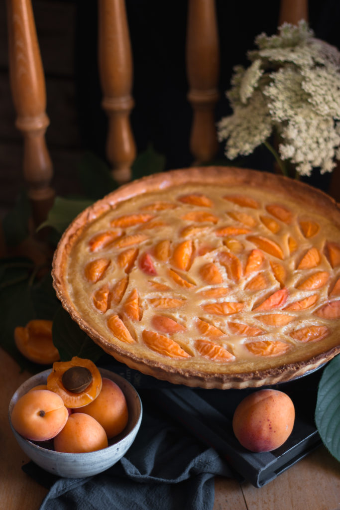 tarte clafoutis abricots