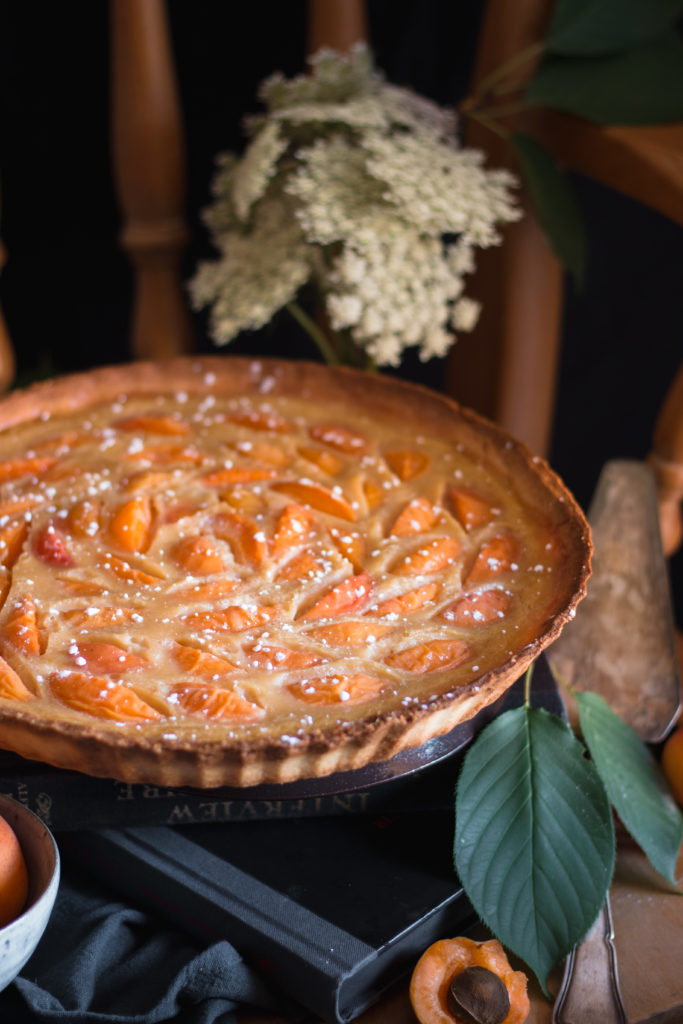 tarte clafoutis abricots