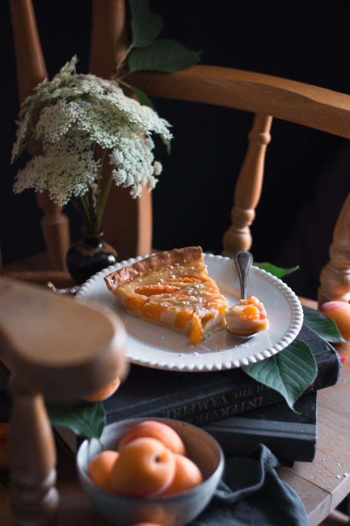tarte clafoutis abricots