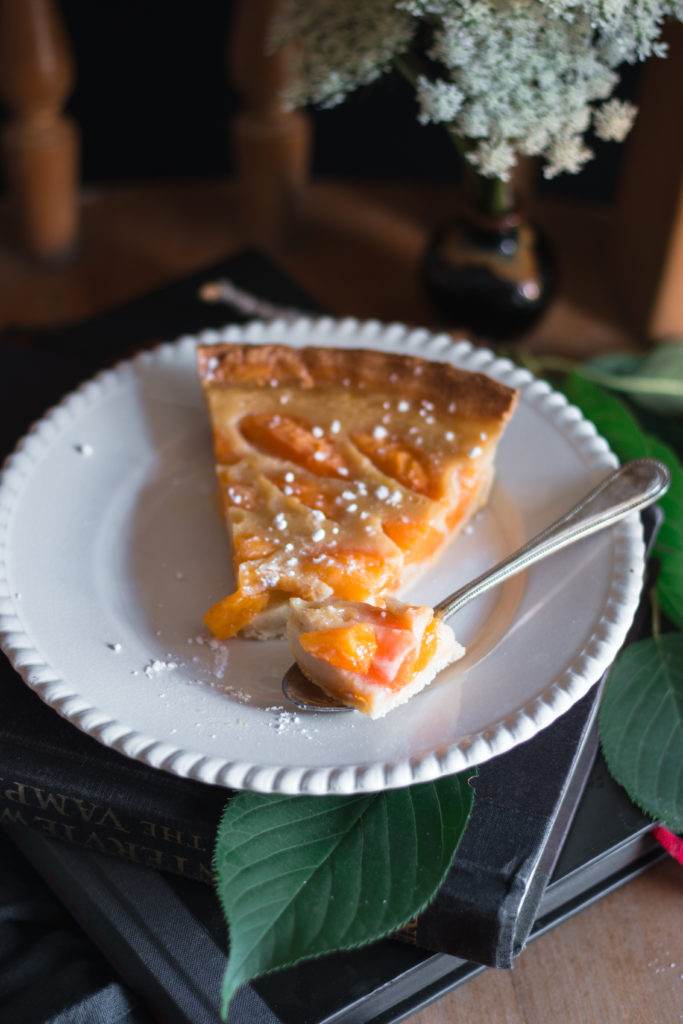 tarte clafoutis abricots