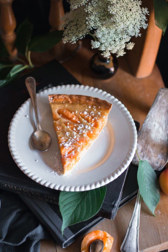 tarte clafoutis abricots
