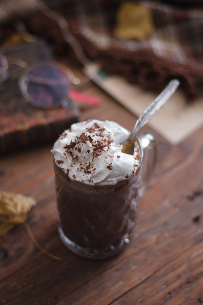 Pumpkin spice chocolat chaud