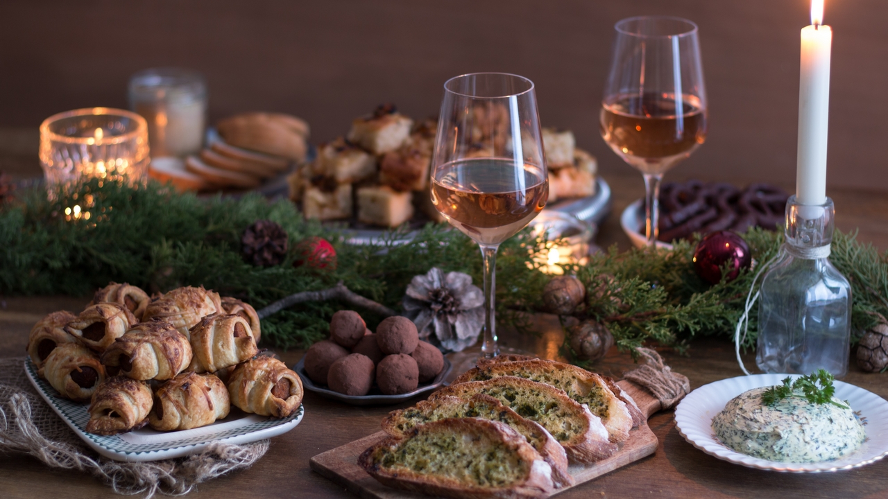 Noël - apéritif vegan