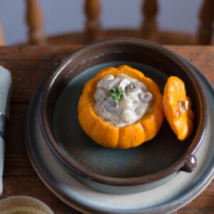 Bouchée à la reine citrouille