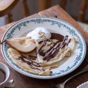 Crêpes à la bière vegan