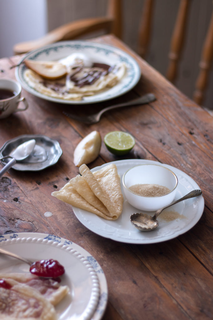 Crêpes à la bière vegan