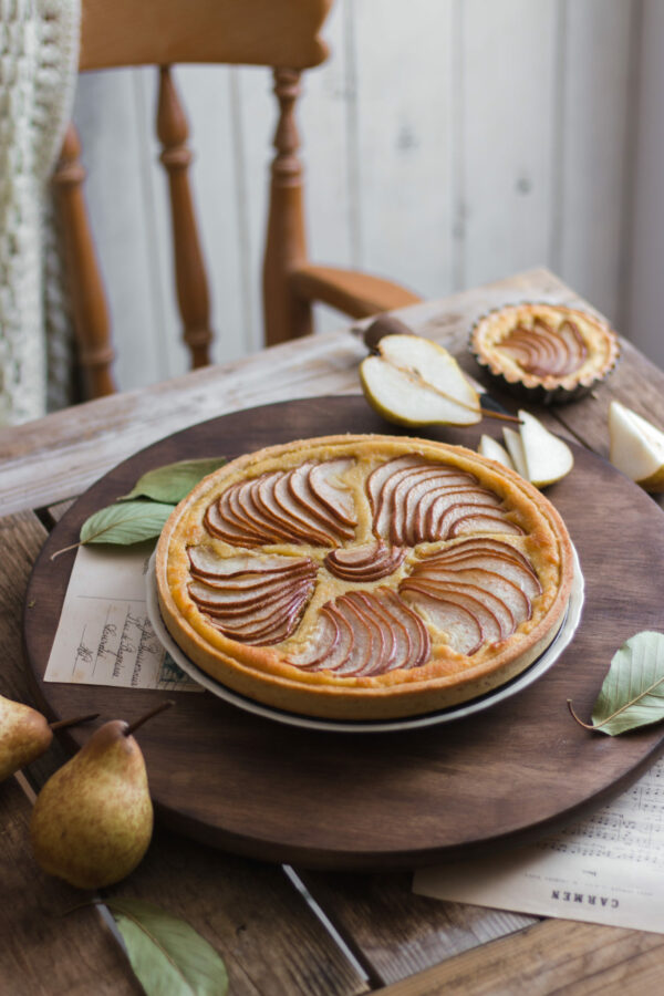 Tarte poire frangipane
