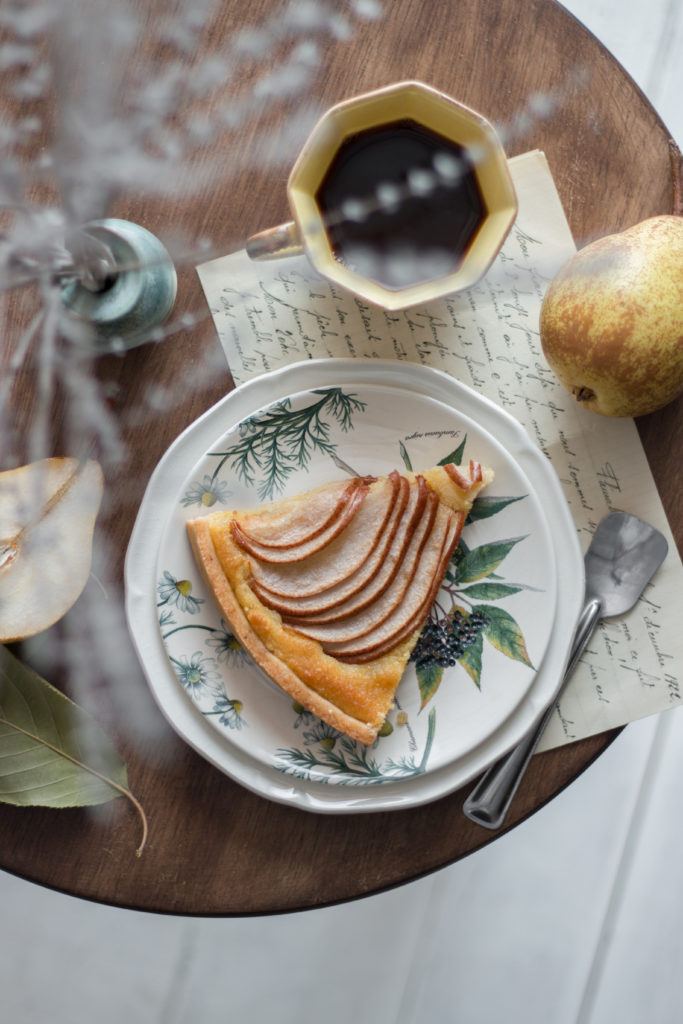 Tarte poire frangipane