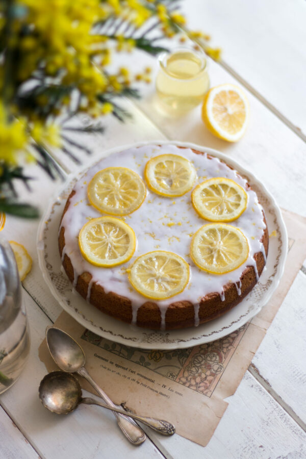 Gâteau tout citron vegan
