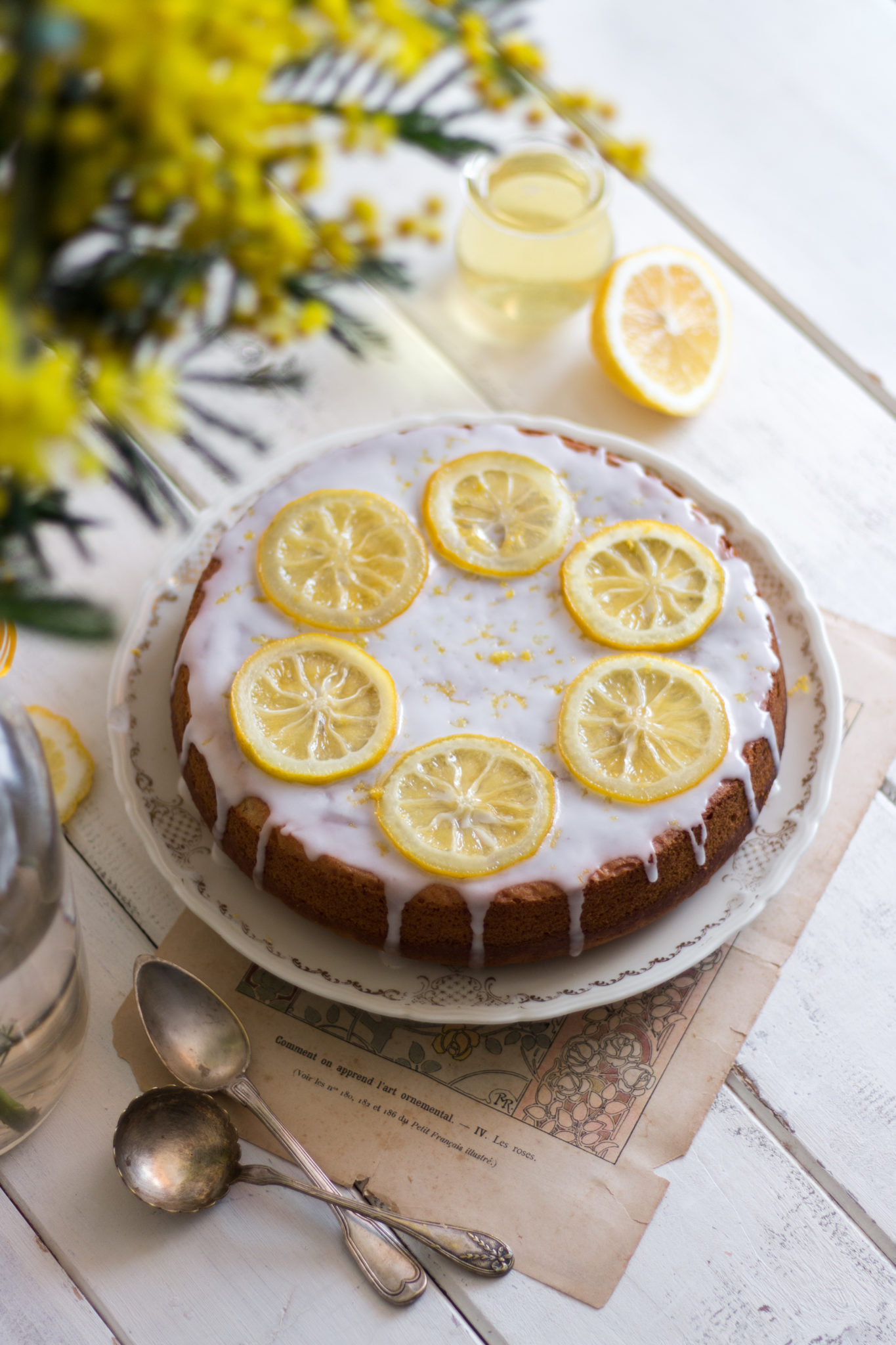 Gâteau tout citron vegan