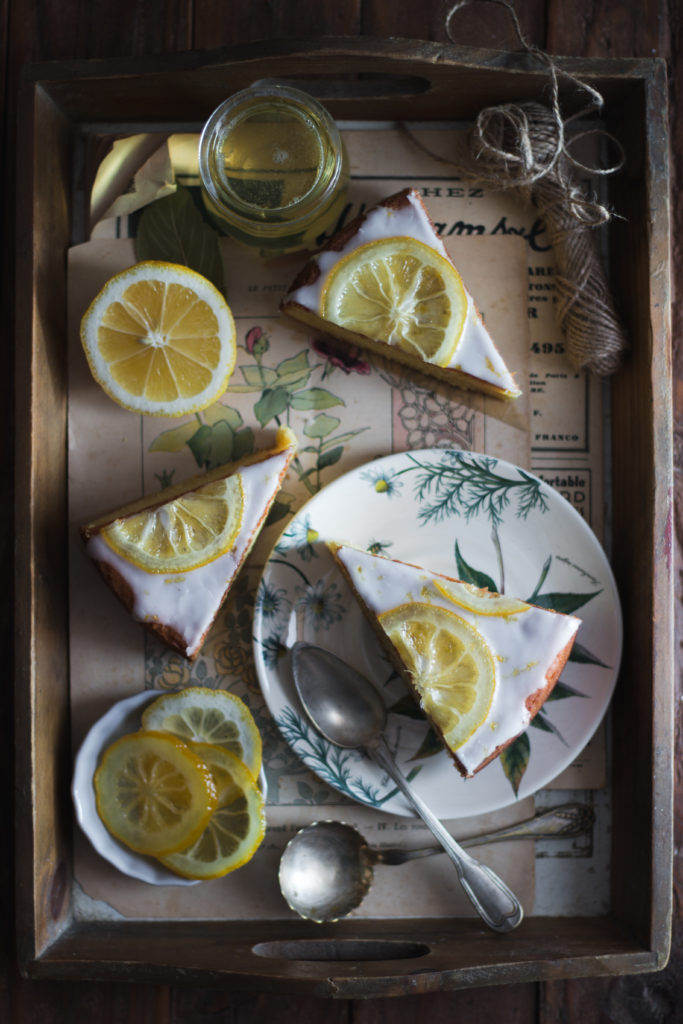 Gâteau tout citron vegan