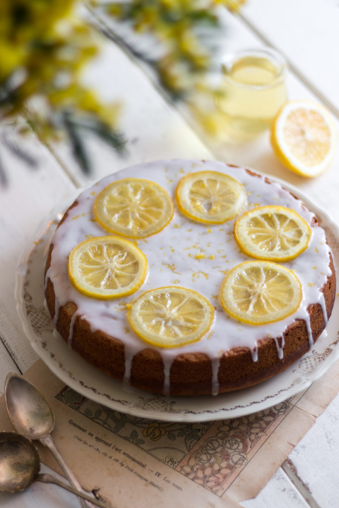 Gâteau tout citron vegan