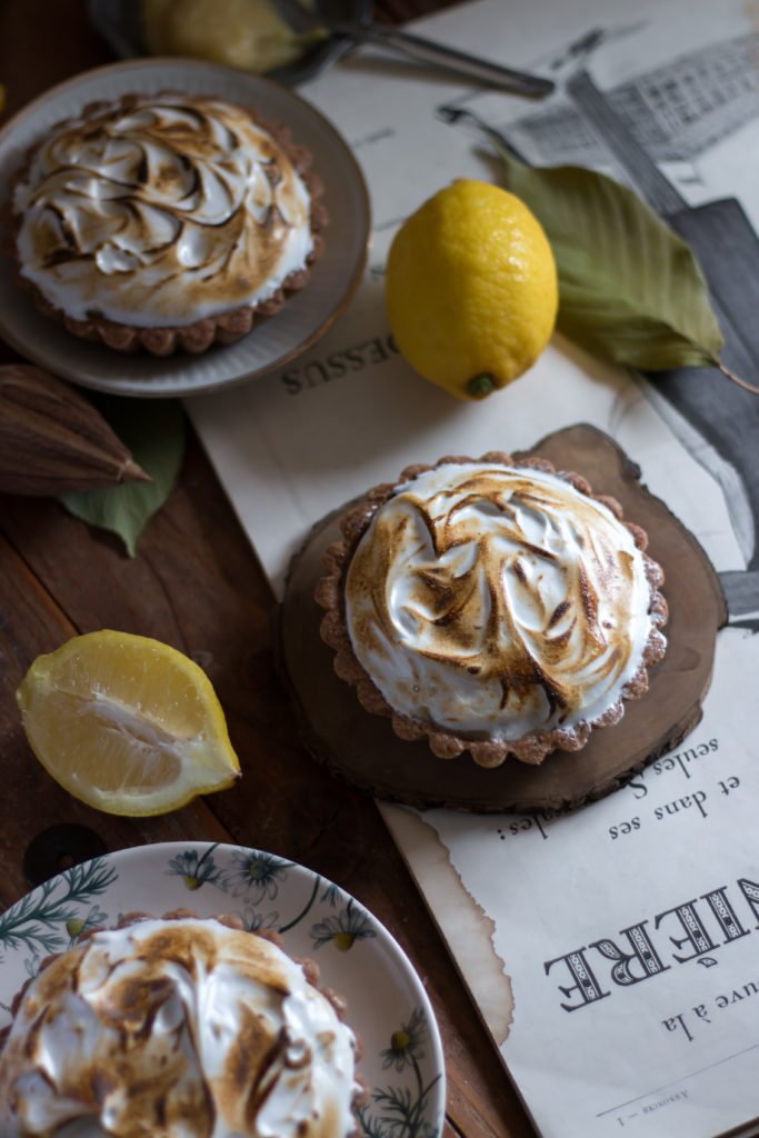 Tarte citron meringuée vegan
