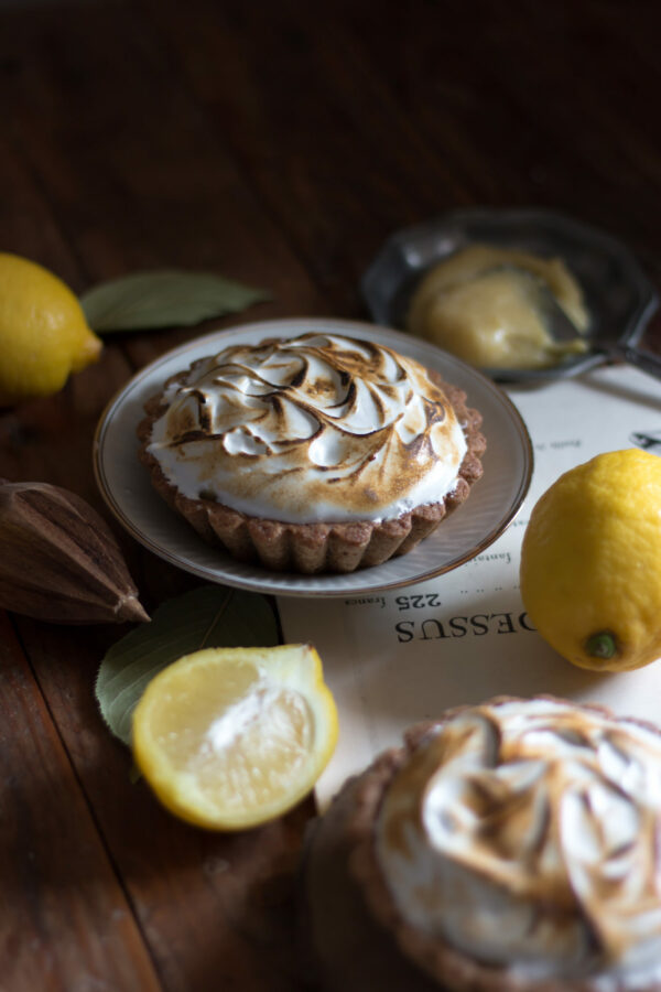 Tarte citron meringuée vegan