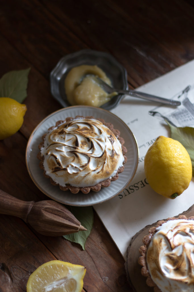 Tarte citron meringuée vegan