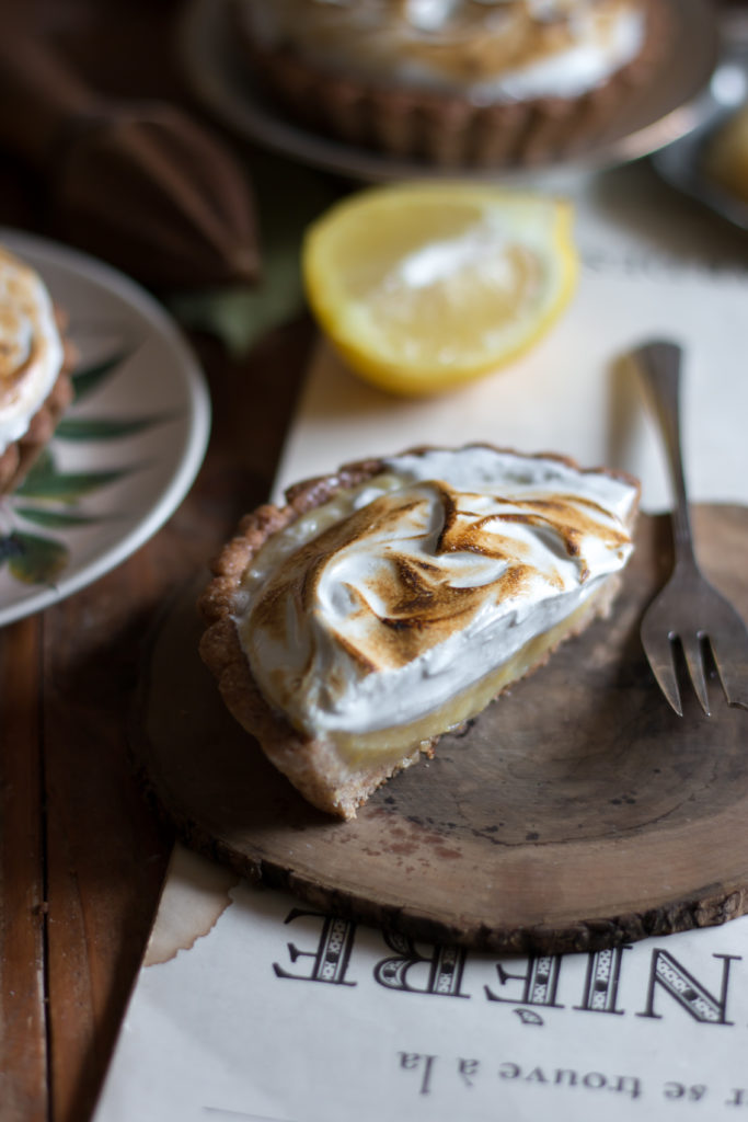 Tarte citron meringuée vegan