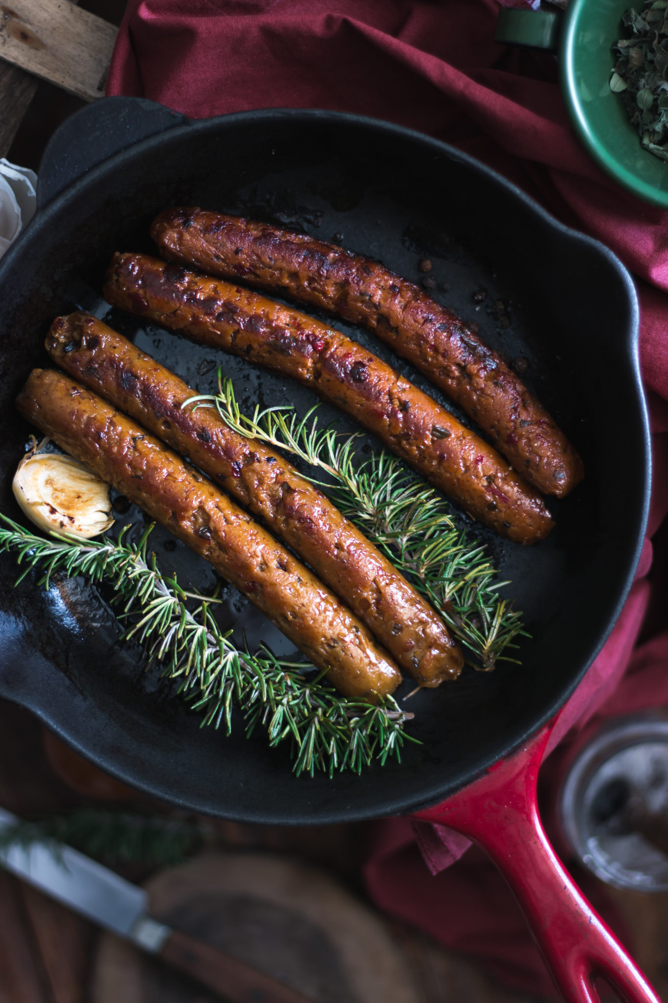 Saucisses vegan