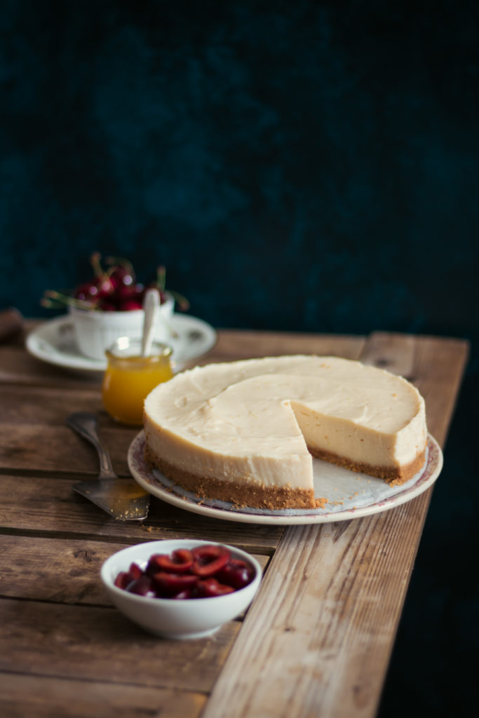 Cheesecake vegan sans cuisson