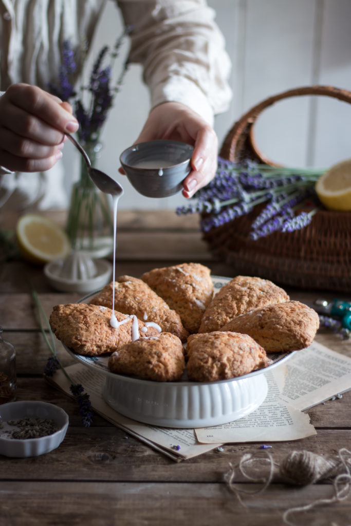 Scones à la lavande