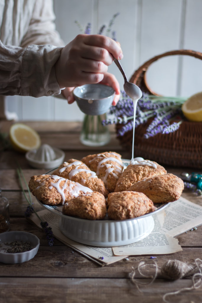 Scones à la lavande