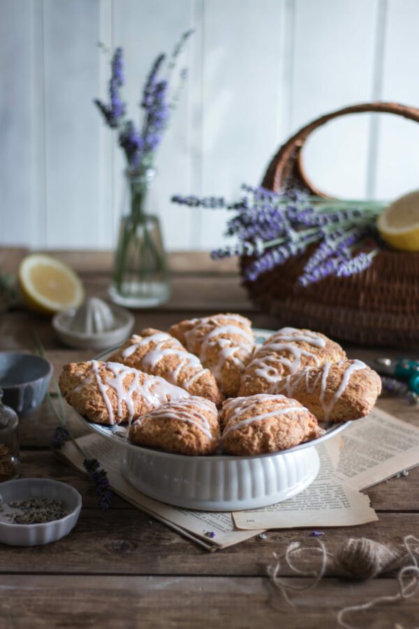 Scones à la lavande