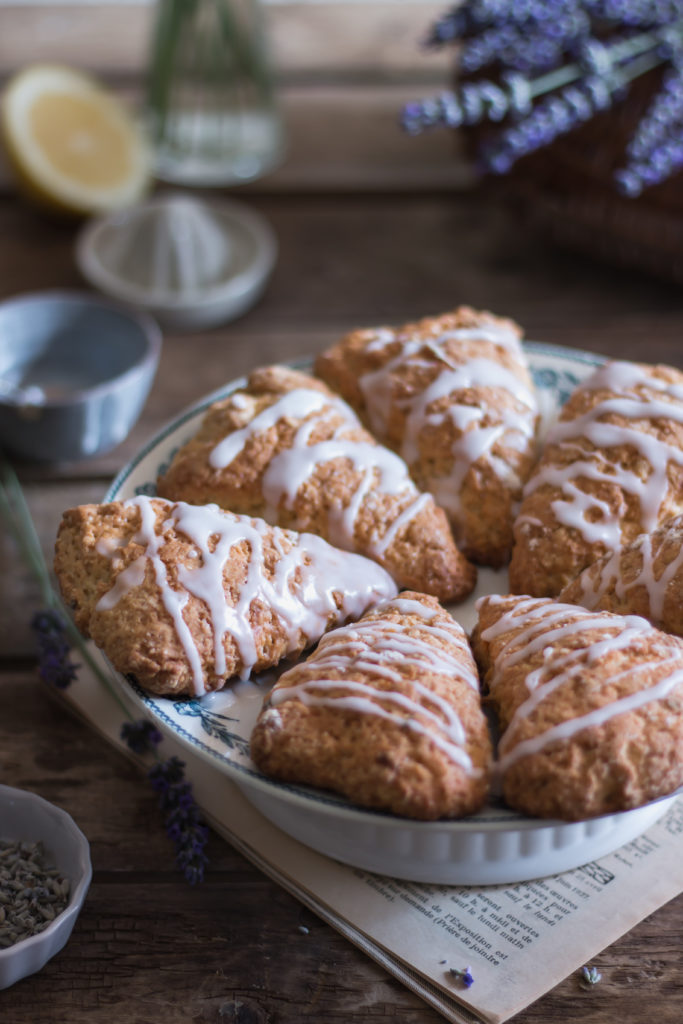 Scones à la lavande