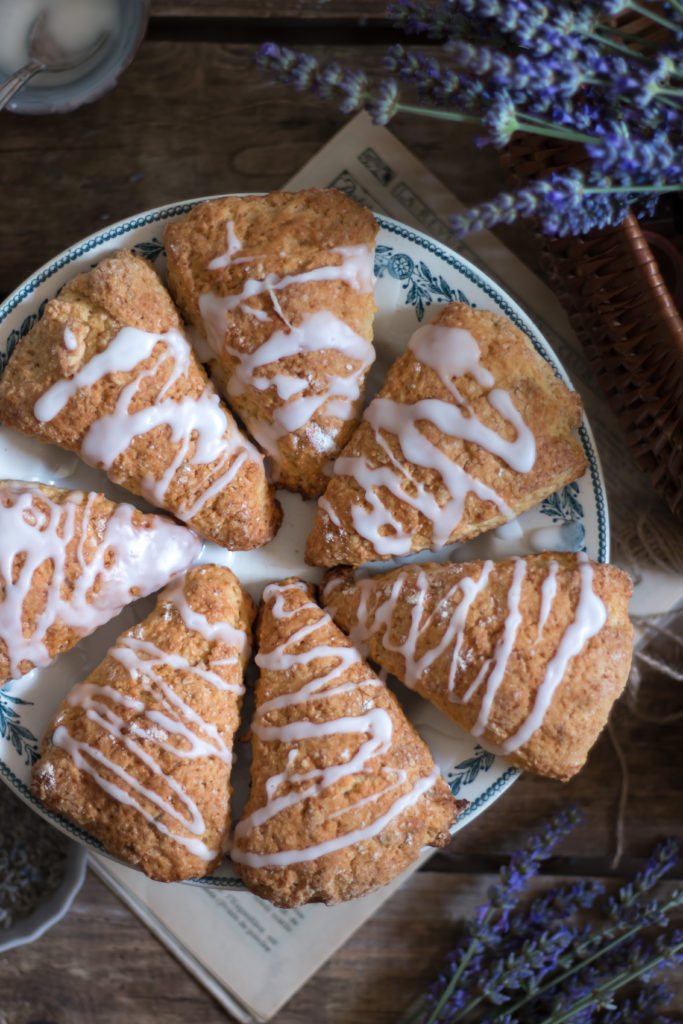 Scones à la lavande