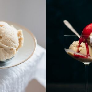 Glace sorbetière vegan