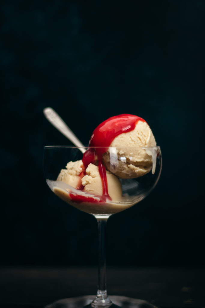 Glace sorbetière vegan