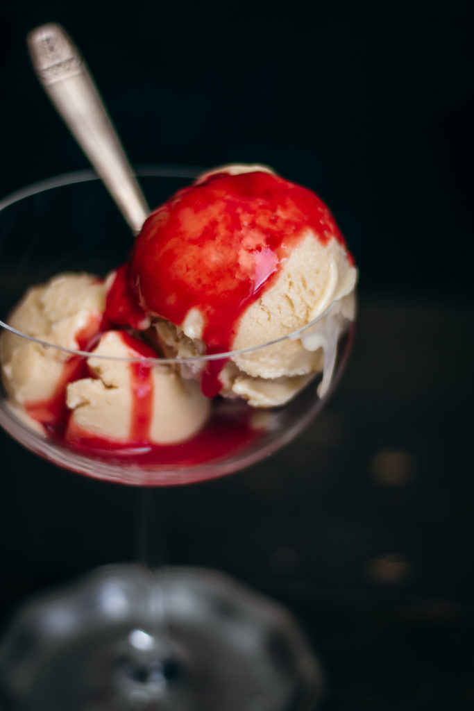 Glace sorbetière vegan