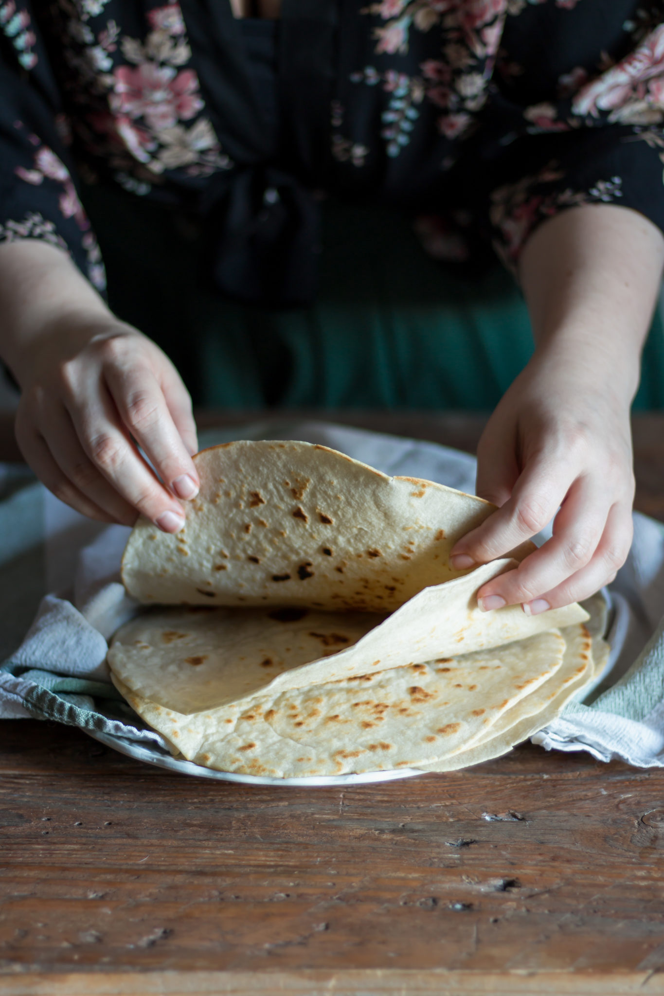 Tortilla de blé wrap maison