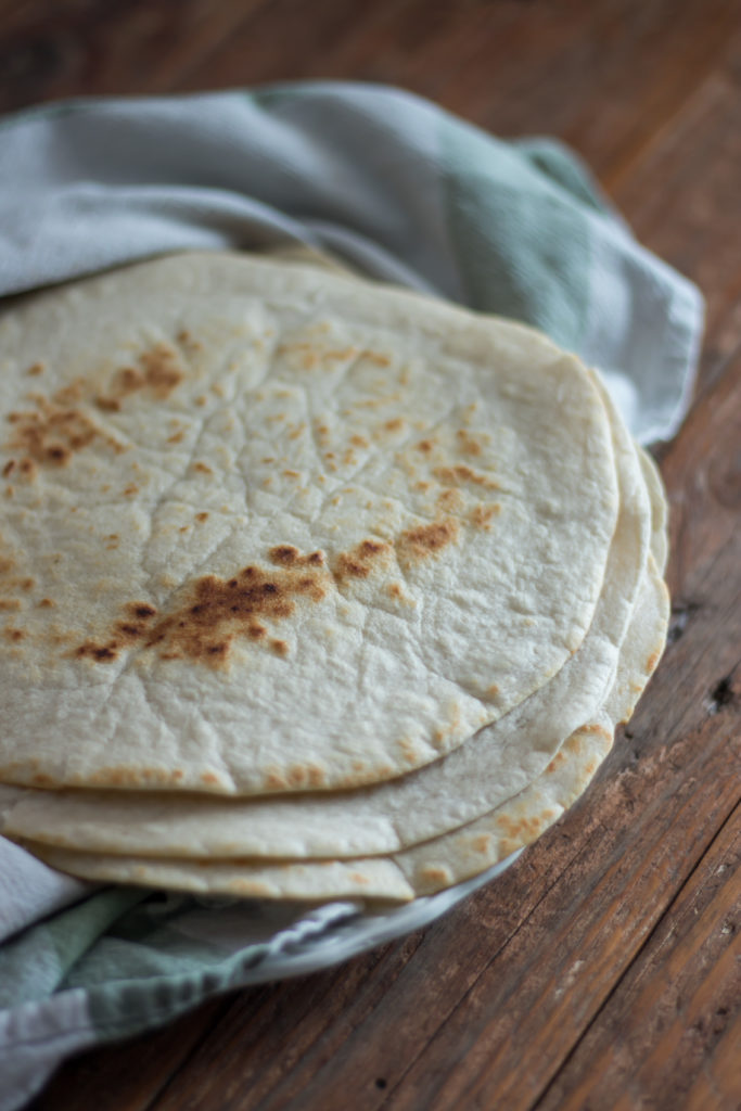 Tortilla de blé wrap maison