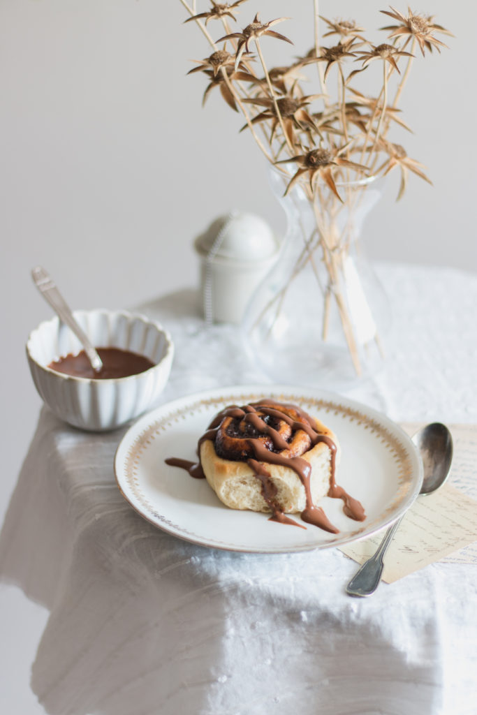 Cinnamon rolls au chocolat 