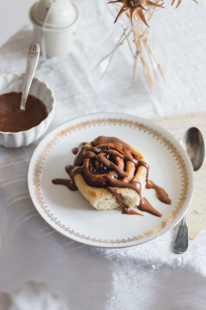 Cinnamon rolls au chocolat 